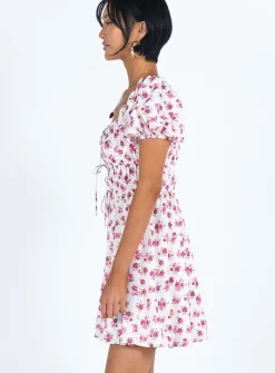Princess Polly Kenny Mini Dress Pink Floral Best