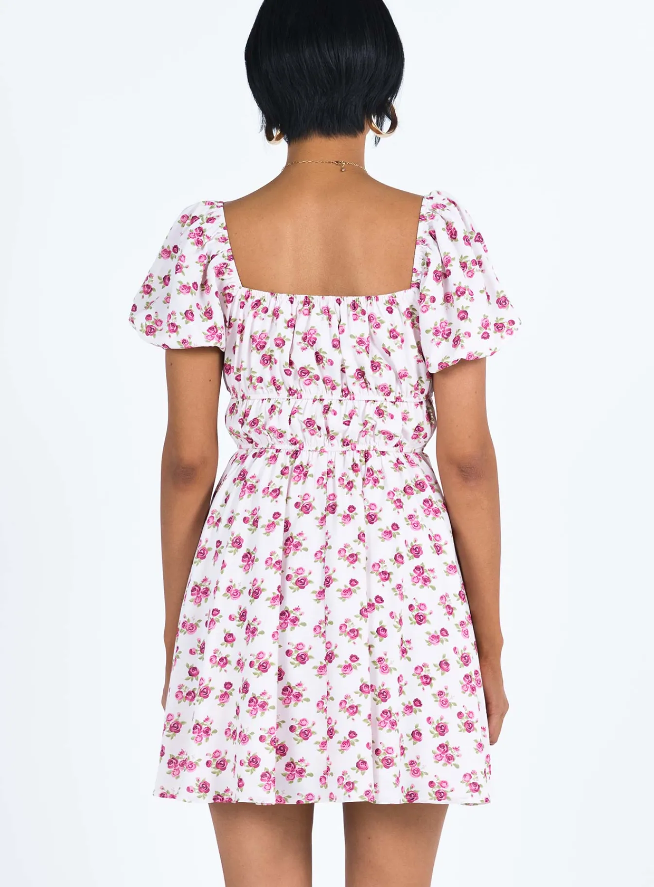 Princess Polly Kenny Mini Dress Pink Floral Best