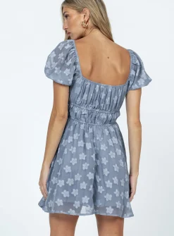 Princess Polly Kenny Mini Dress Blue Cheap