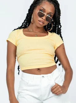 Princess Polly Kerri Top  Cream Online