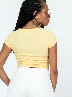 Princess Polly Kerri Top Cream Online