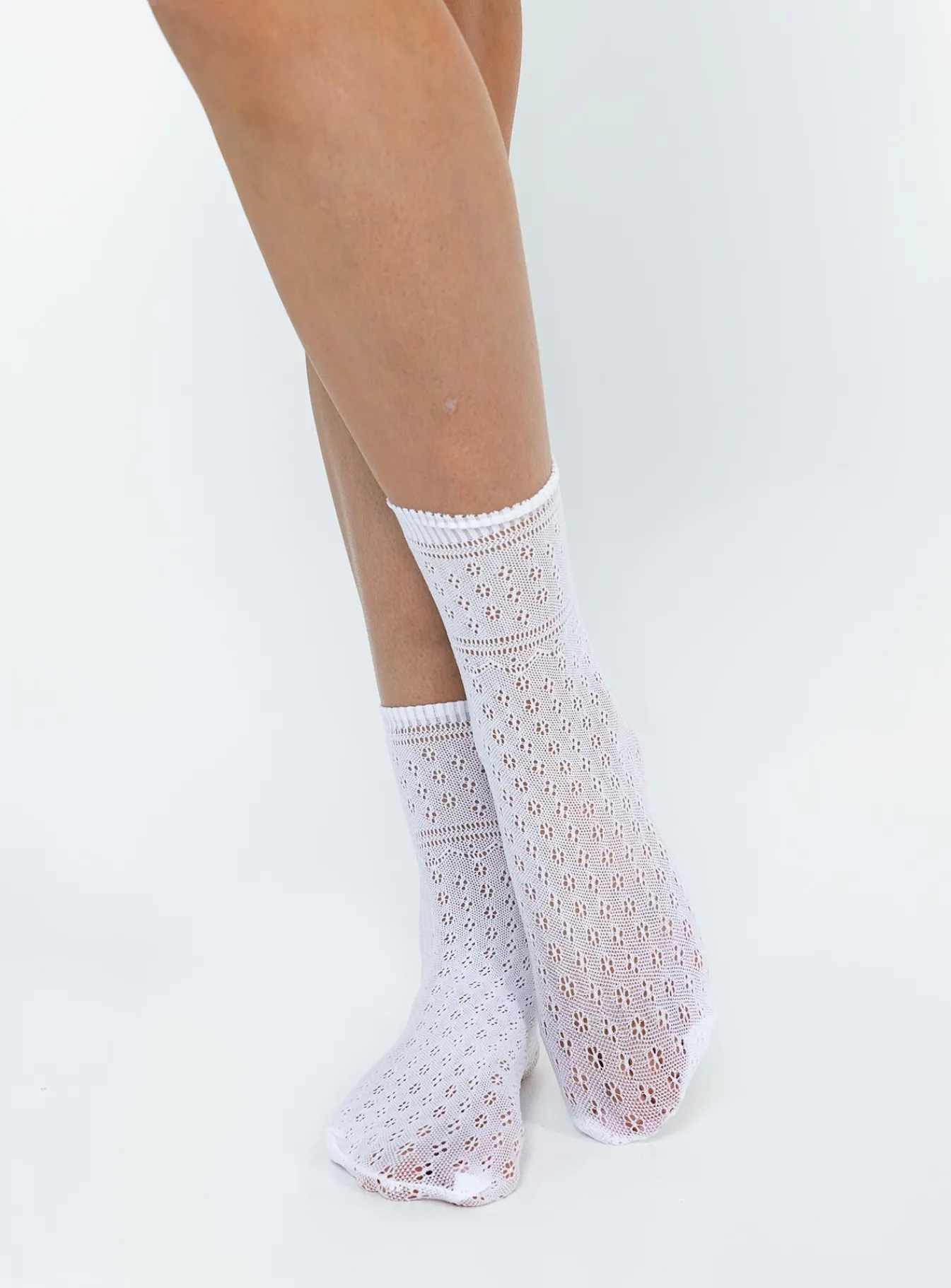Princess Polly Kershaw Lace Socks White Flash Sale