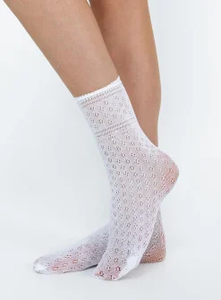 Princess Polly Kershaw Lace Socks White Flash Sale