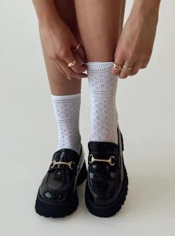Princess Polly Kershaw Lace Socks White Flash Sale