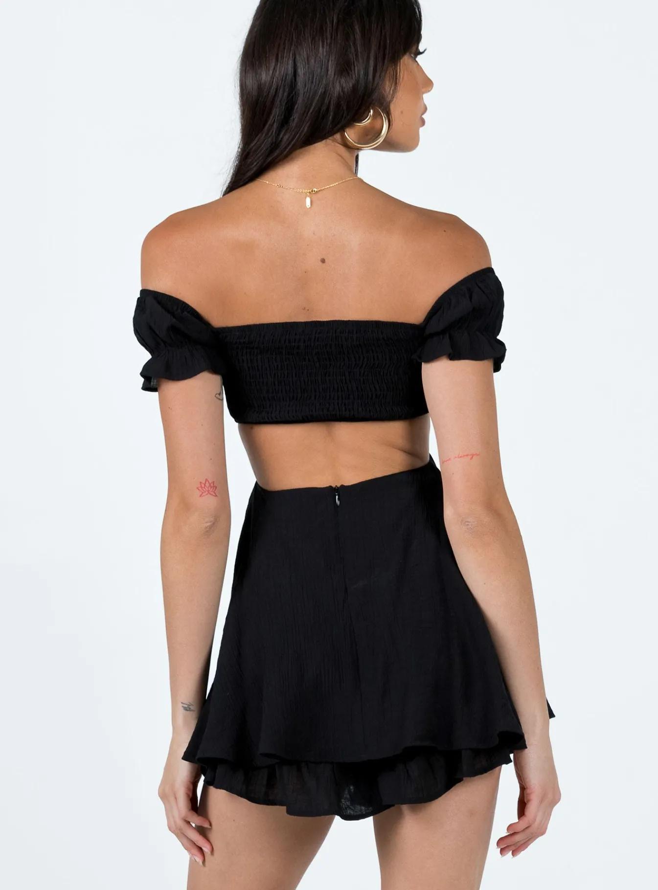 Princess Polly Kezian Romper Black Best Sale