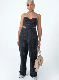 Princess Polly Khloe Set Black Clearance
