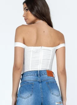 Princess Polly Kiandra Bodysuit White Best Sale