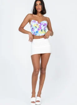 Princess Polly Kianni Strapless Top  Blue Online