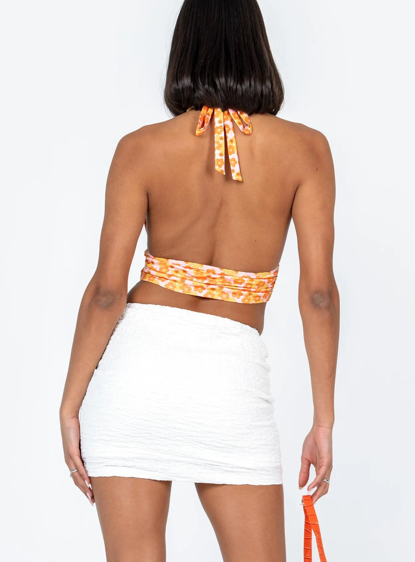 Princess Polly Kiarne Mini Skirt White Discount