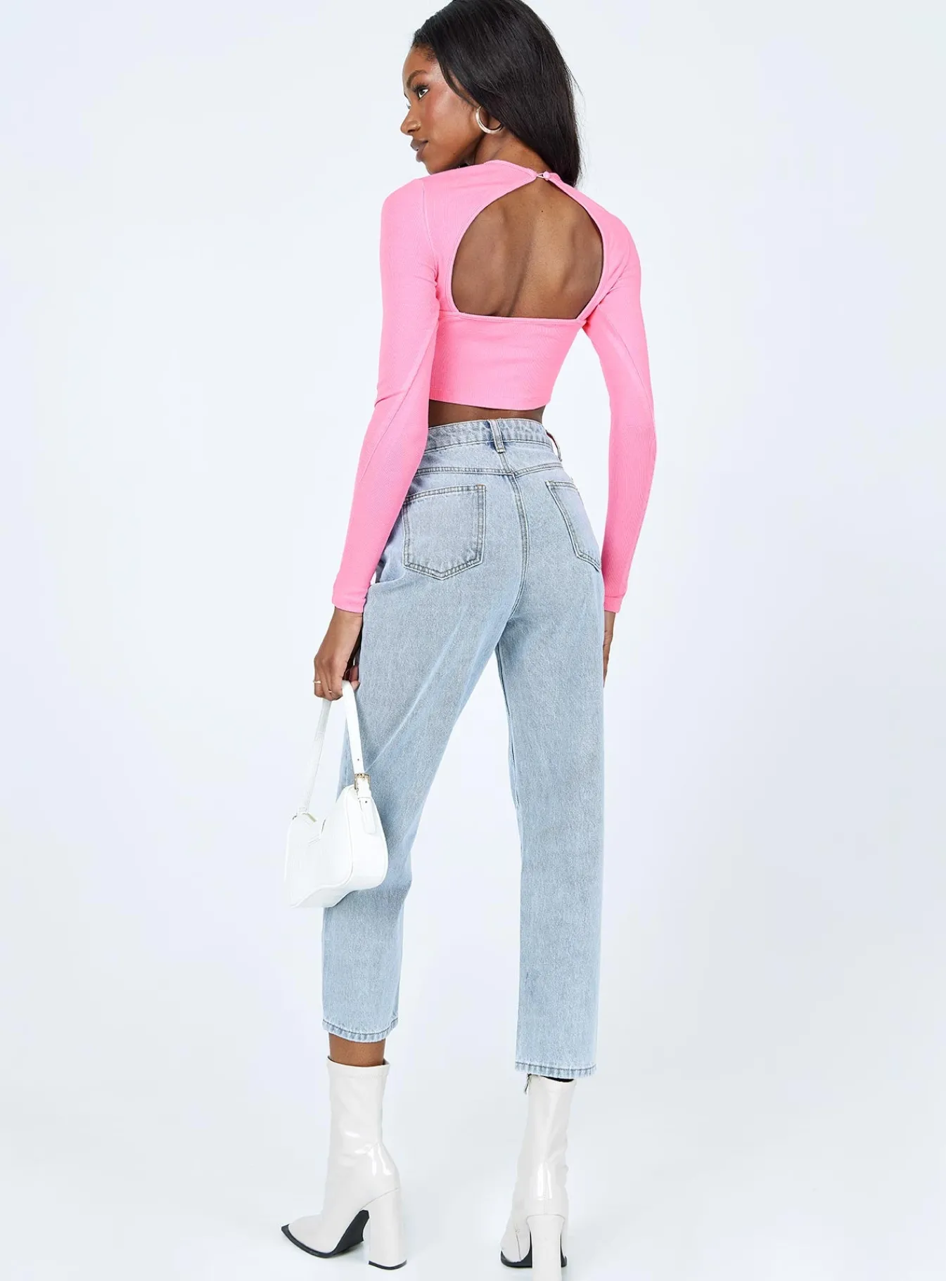 Princess Polly Kibrya Momjeans Denim Flash Sale