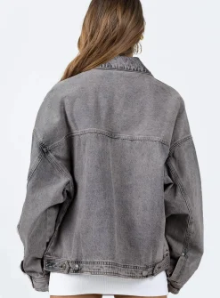 Princess Polly Kier Oversizedjacket Denim Outlet