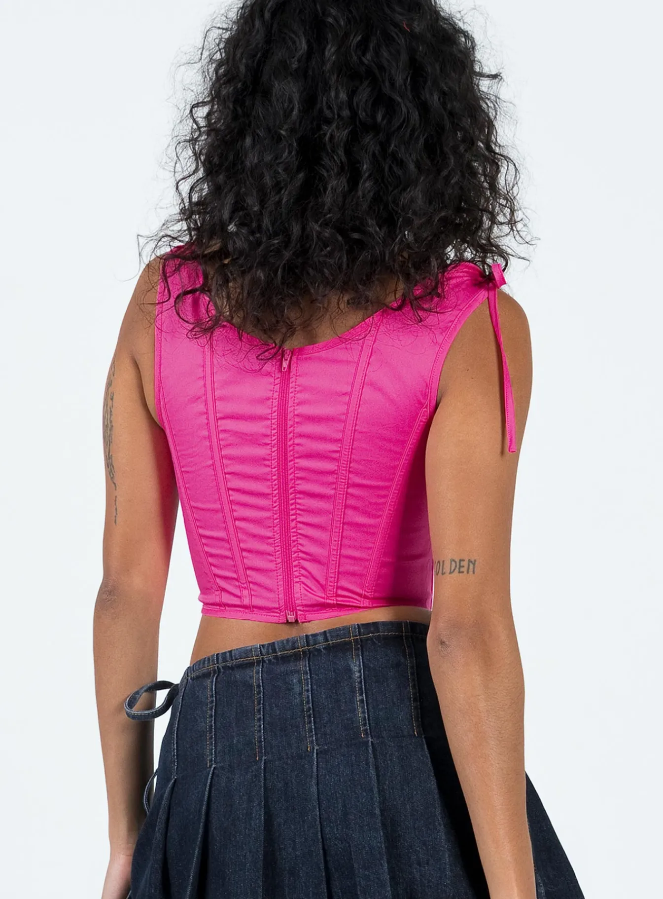 Princess Polly Kiernan Top Pink Discount