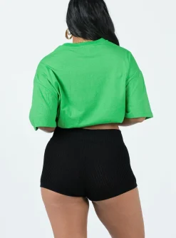 Princess Polly Kiki Shorts  Black New