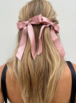 Princess Polly Kinski Hair Bow Pack  Pink Hot
