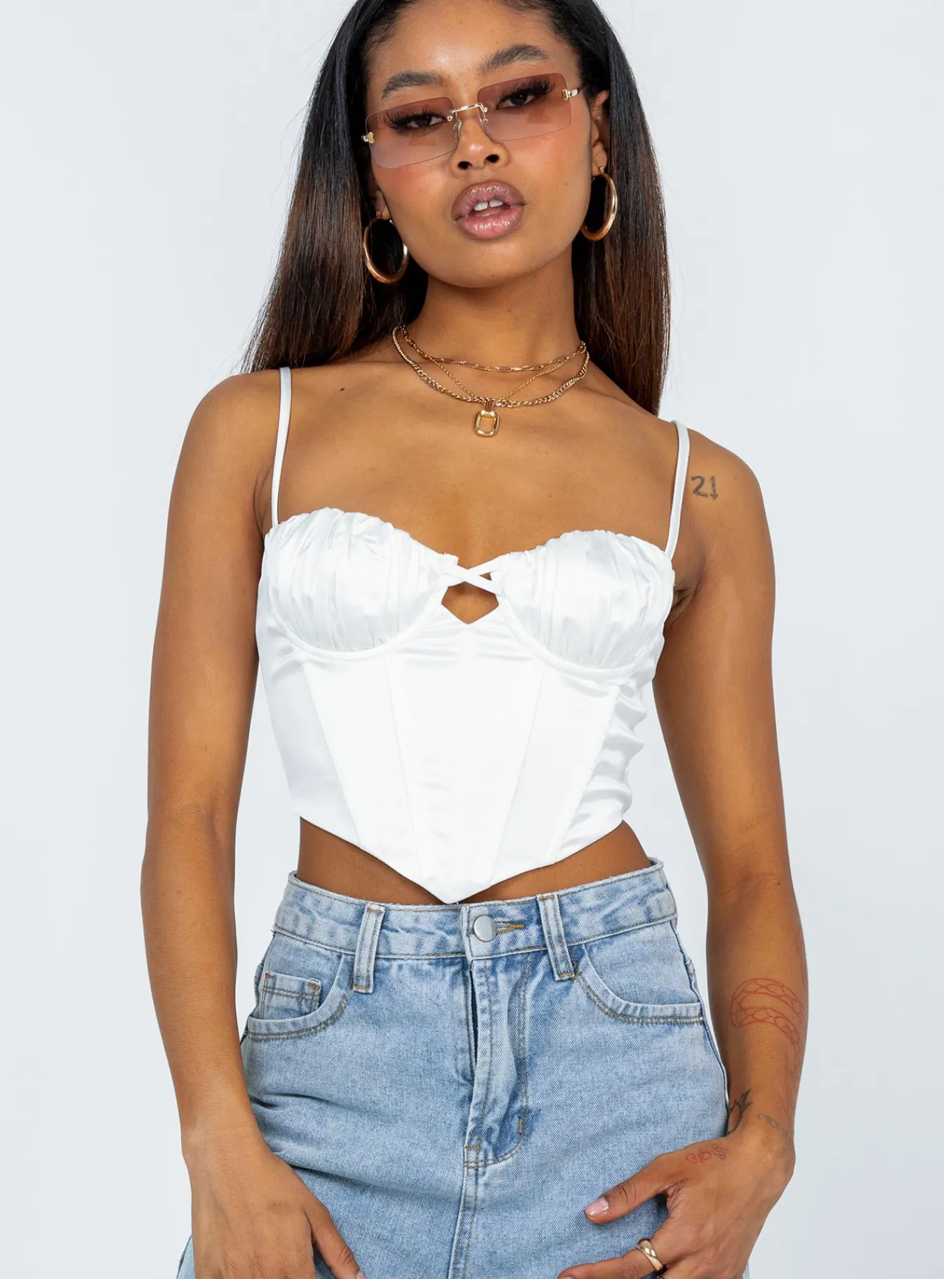Princess Polly Kirby Top White Cheap