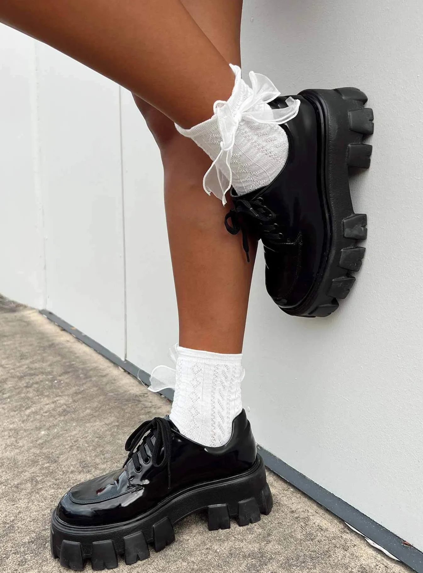 Princess Polly Kirk Socks White Online
