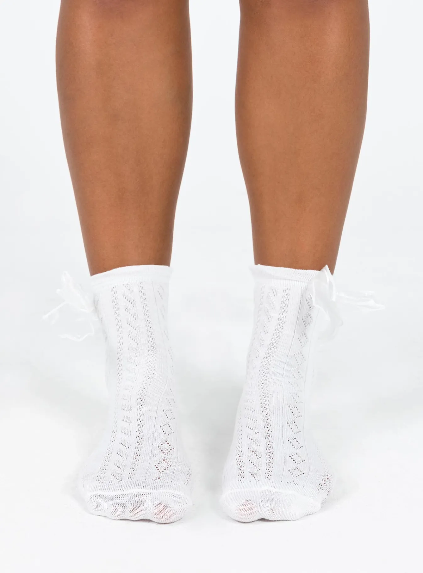 Princess Polly Kirk Socks White Online