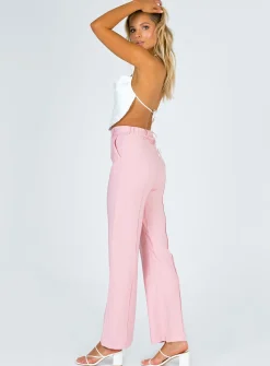 Princess Polly Kirstyn Pants Pink Discount