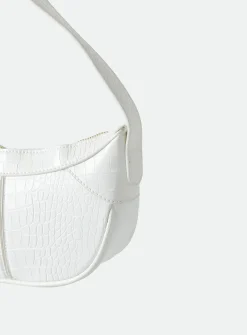 Princess Polly Kiser Shoulder Bag  White Best Sale