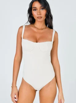 Princess Polly Kloye Bodysuit Beige Store