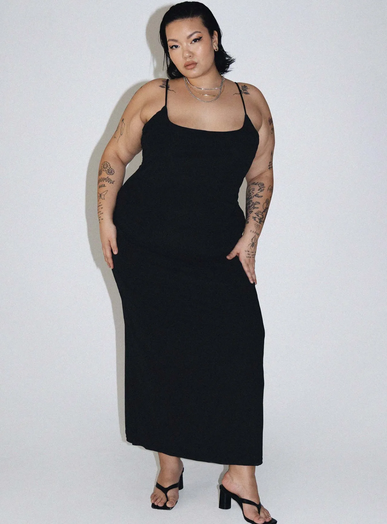 Princess Polly Knox Maxi Dresscurve Black Store