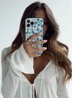 Princess Polly Kursti Iphone Case  Blue Multi Best Sale