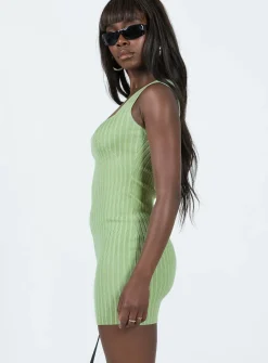 Princess Polly Kyla Mini Dress  Green Best Sale