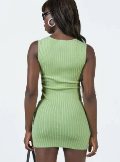 Princess Polly Kyla Mini Dress  Green Best Sale