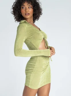 Princess Polly Kylie Mini Dress Green Fashion