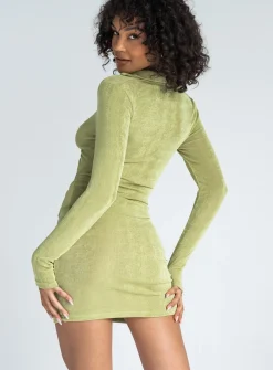 Princess Polly Kylie Mini Dress Green Fashion