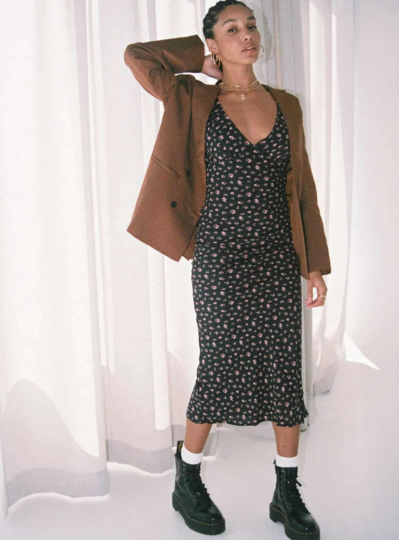 Princess Polly La Quinta Blazer Brown Discount