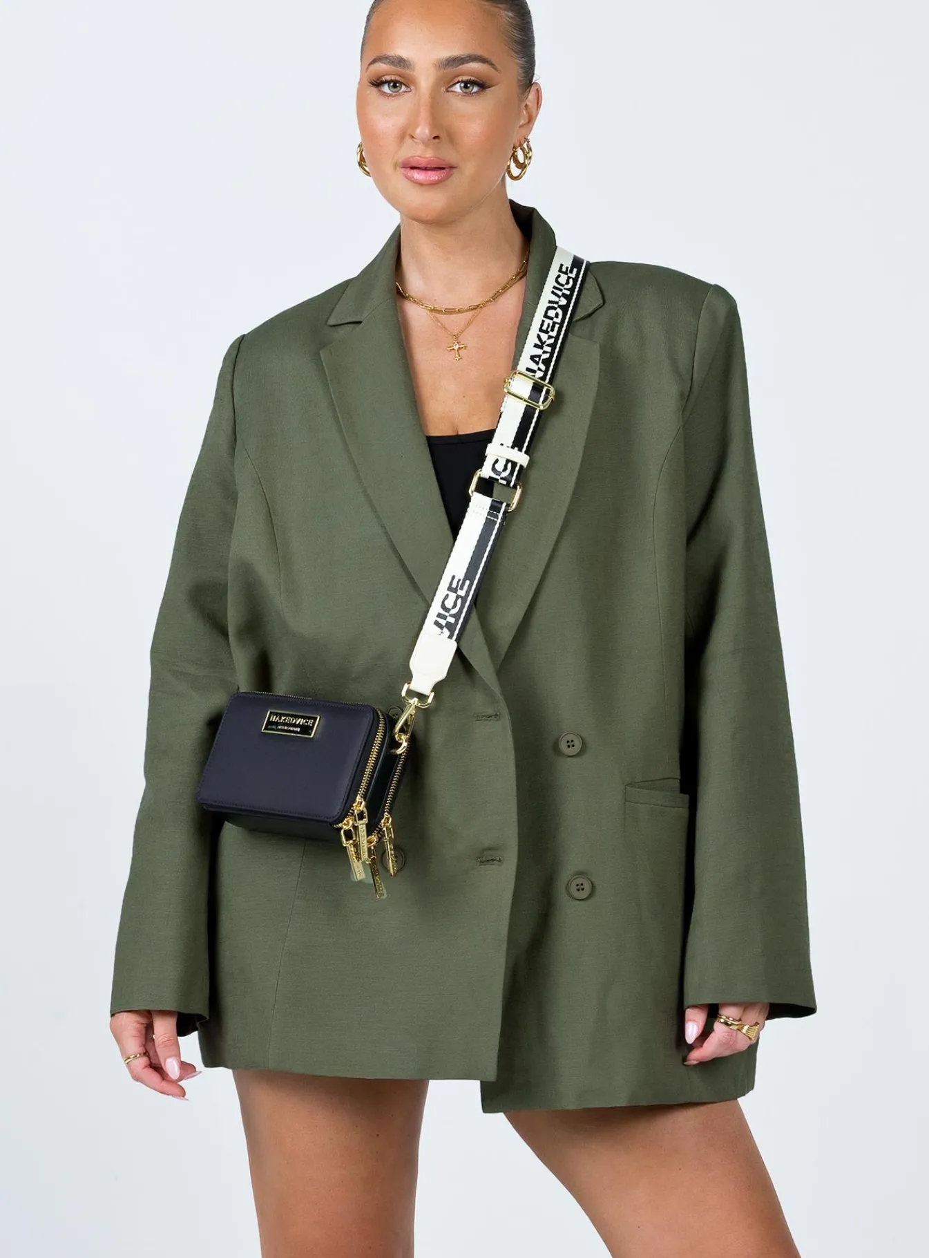 Princess Polly La Quinta Blazer Khaki Best