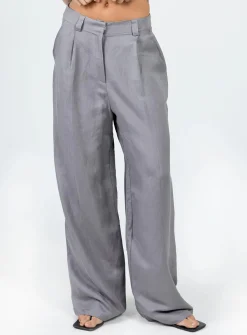 Princess Polly La Quinta Pant Grey Discount