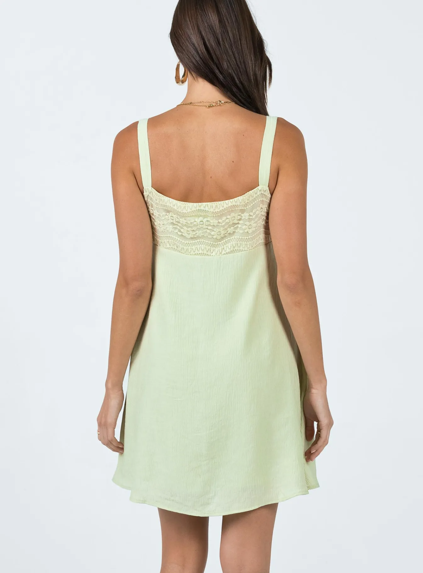 Princess Polly Laci Mini Dress Sage Store