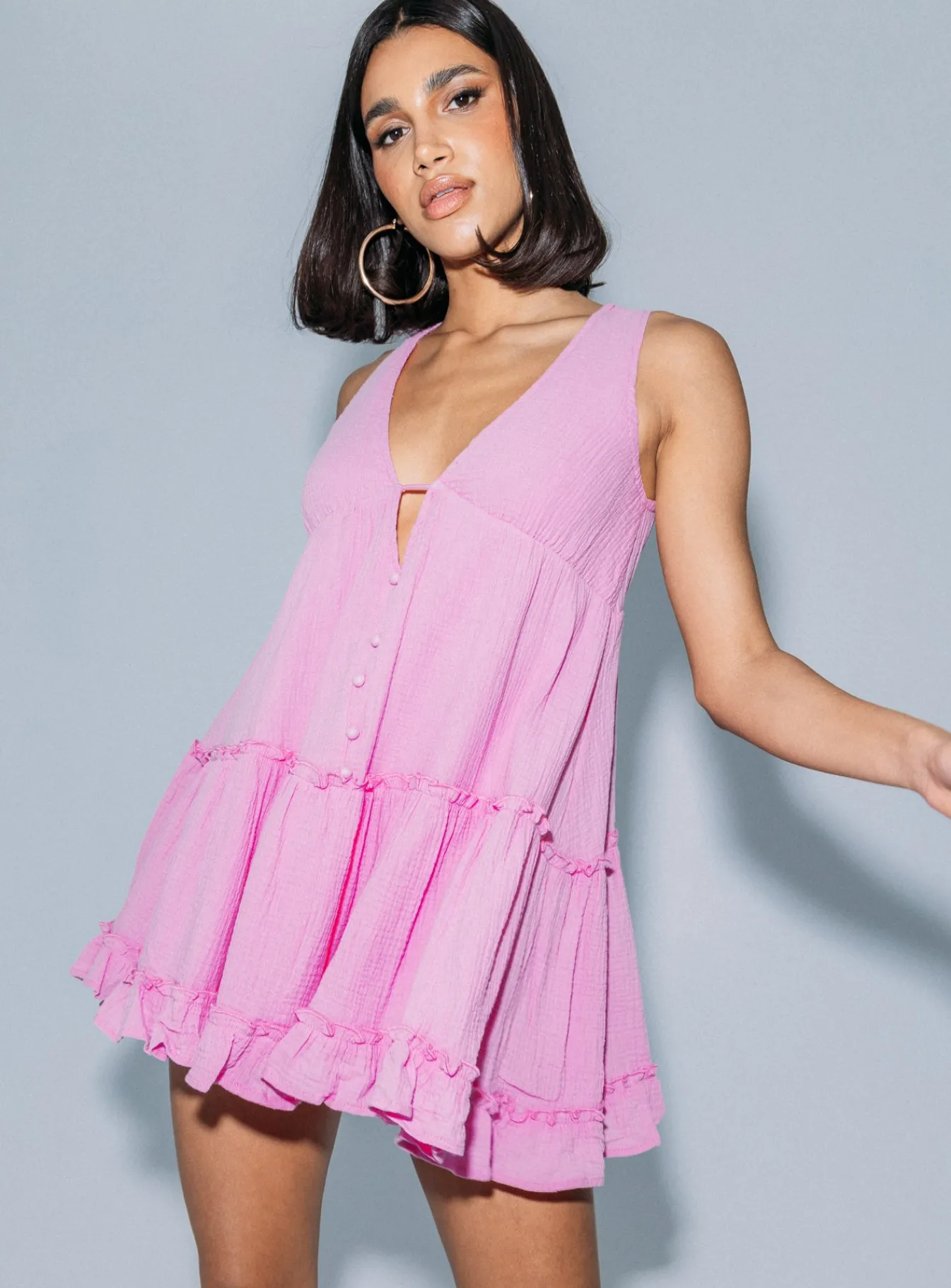 Princess Polly Lakeisha Mini Dress Pink Best