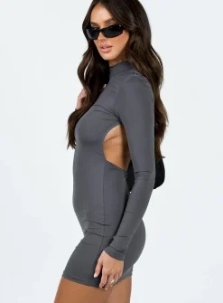 Princess Polly Lalisa Mini Dress Grey Best