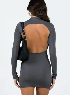 Princess Polly Lalisa Mini Dress Grey Best