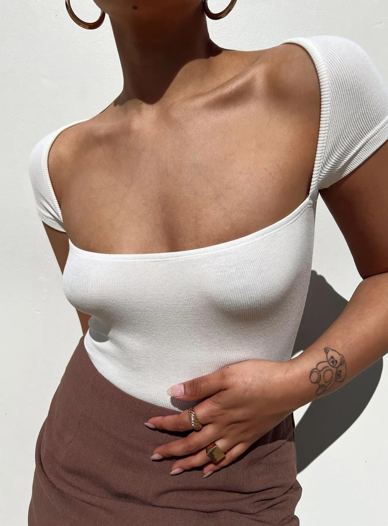 Princess Polly Langley Bodysuit White Store