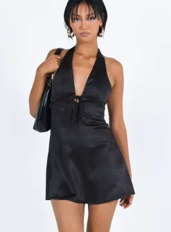 Princess Polly Lanier Mini Dress Black Fashion