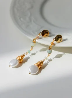 Princess Polly Lapira Drop Earrings/ Multi   Gold Cheap