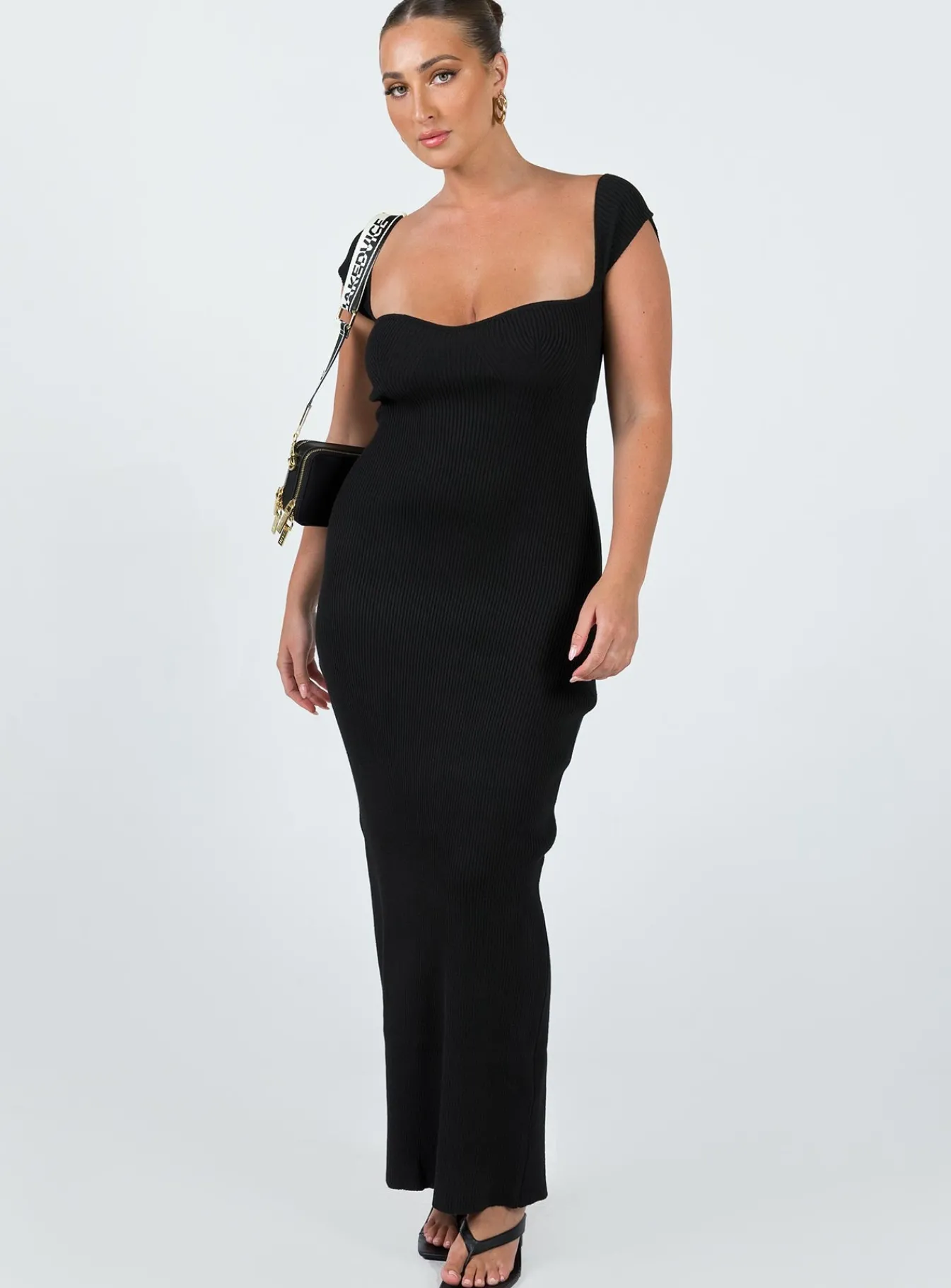 Princess Polly Larissa Maxi Dress Black Store