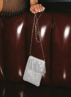 Princess Polly Larson Crossbody Mini Bag Silver Cheap