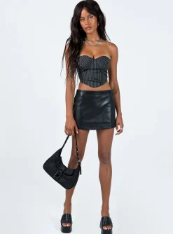 Princess Polly Laskey Bustier Top Black Cheap