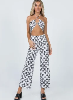 Princess Polly Latiana Set Black / White Cheap