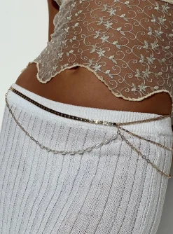 Princess Polly Laurelle Chain Belt Gold Hot