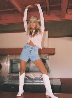 Princess Polly Laurenashorts   Denim Fashion