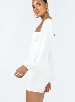 Princess Polly Laurie Corset Mini Dress White Store
