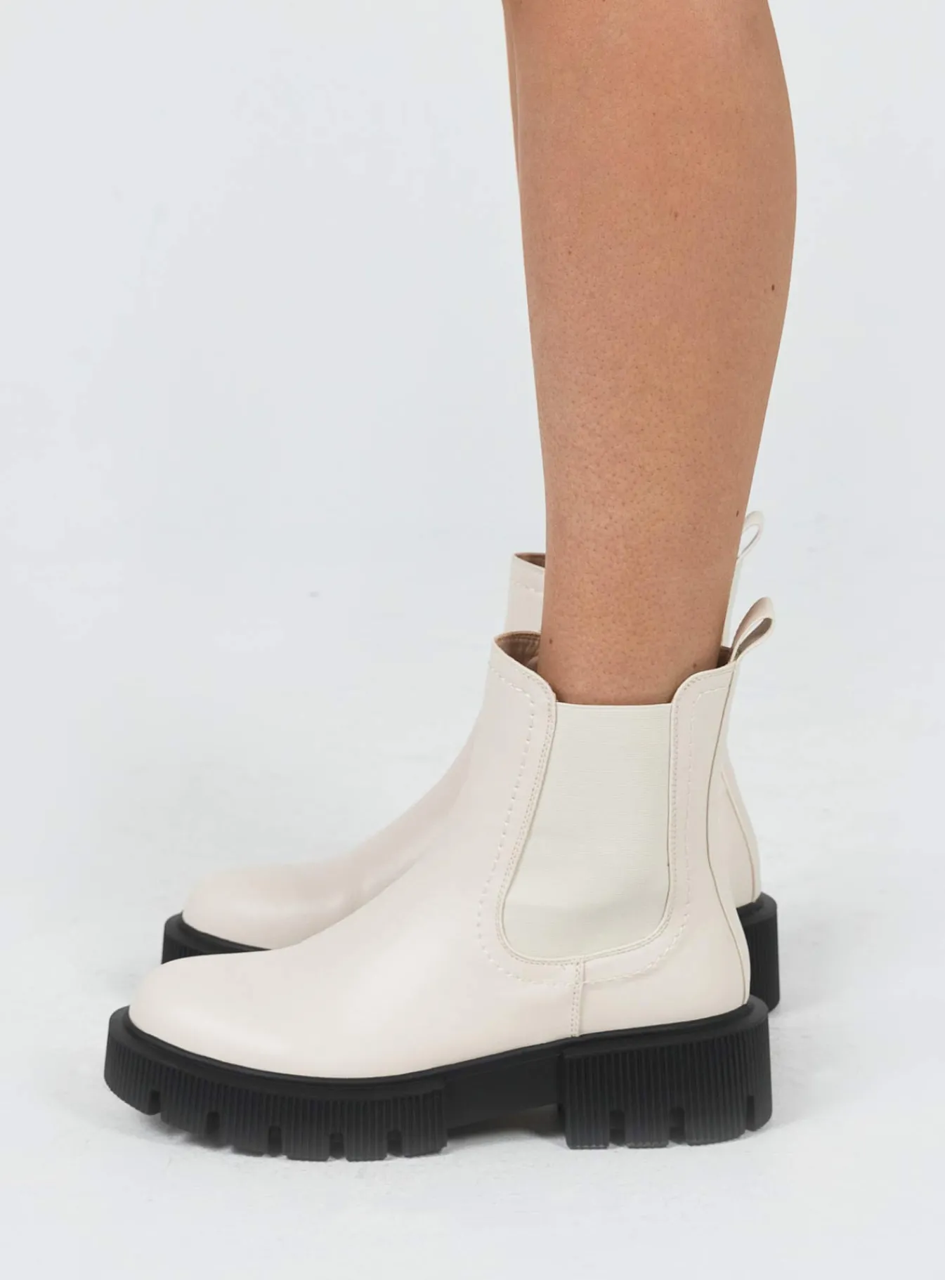 Princess Polly Lavern Boot Beige Shop