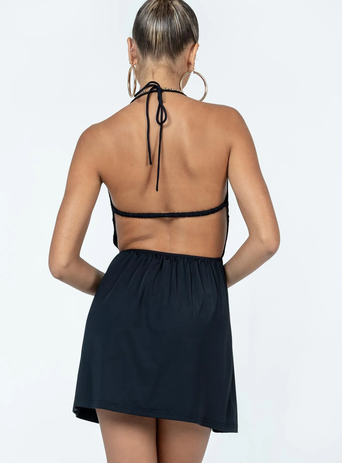 Princess Polly Layland Mini Dress Black Outlet