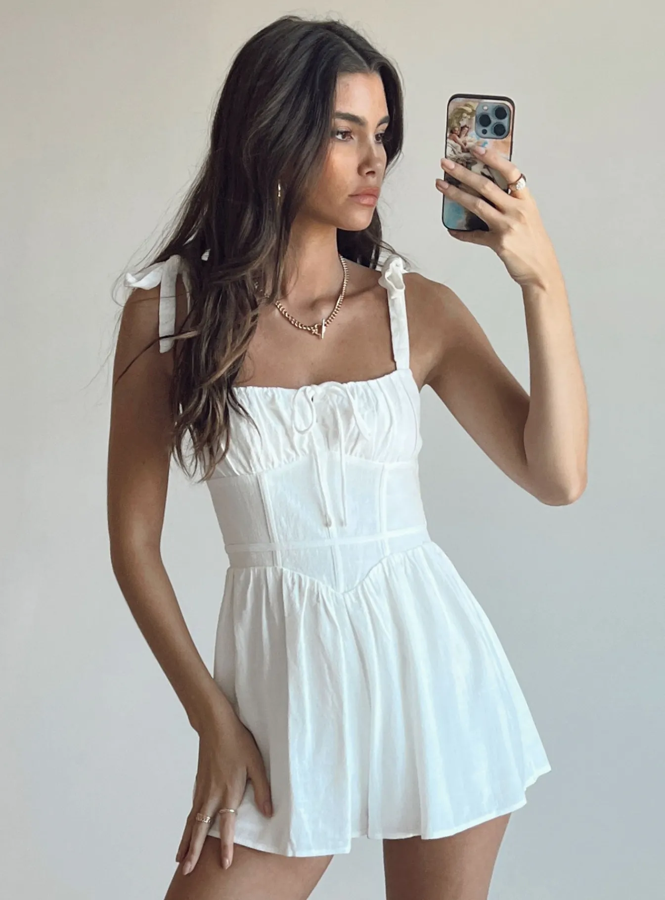 Princess Polly Lehanna Romper White Sale